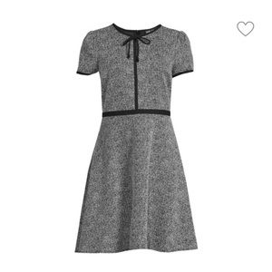 Karl Lagerfeld Paris Knit A-Line Dress